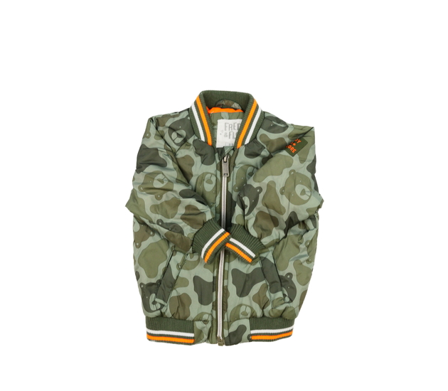 Zelená vzorovaná vesta F&F