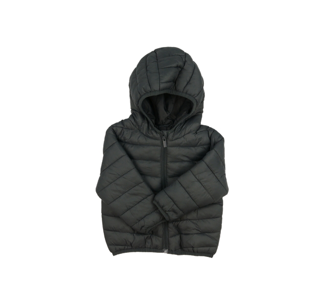 Šedá prošívaná přechodová bunda Primark 