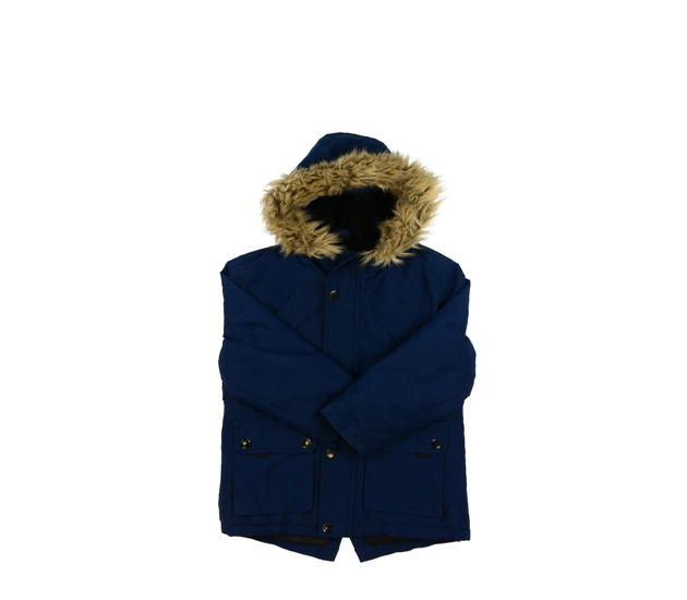 Tmavě modrá zimní bunda Primark 