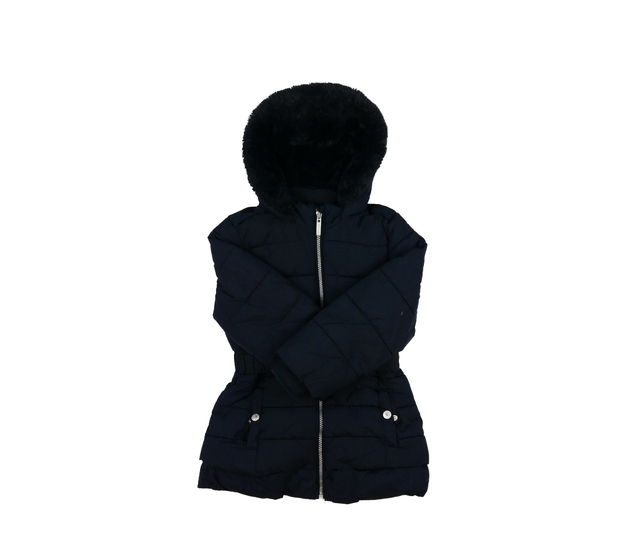 Tmavě modrý zimní kabát Maine