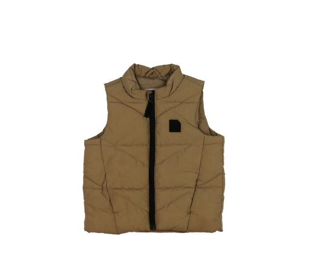 Hnědá prošívaná vesta