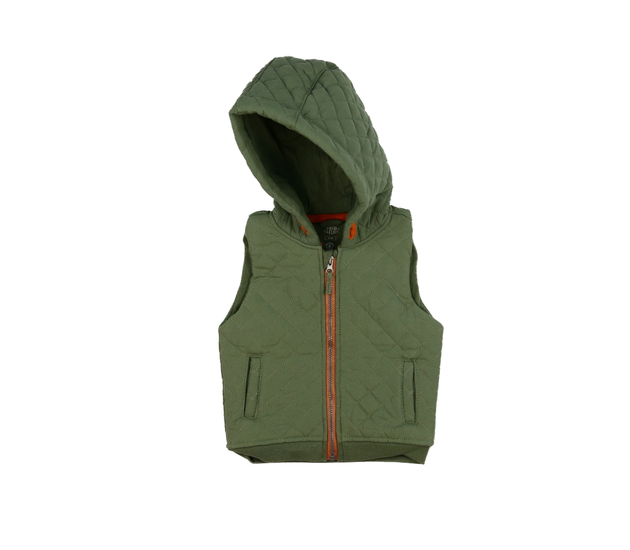 Zelená prošívaná vesta F&F