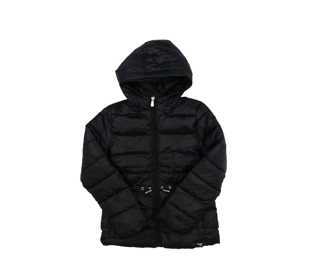 Nová černá prošívaná delší bunda 