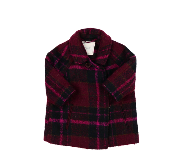 Tmavě červený kabát Next