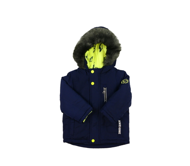 Tmavě modrá zimní bunda F&F