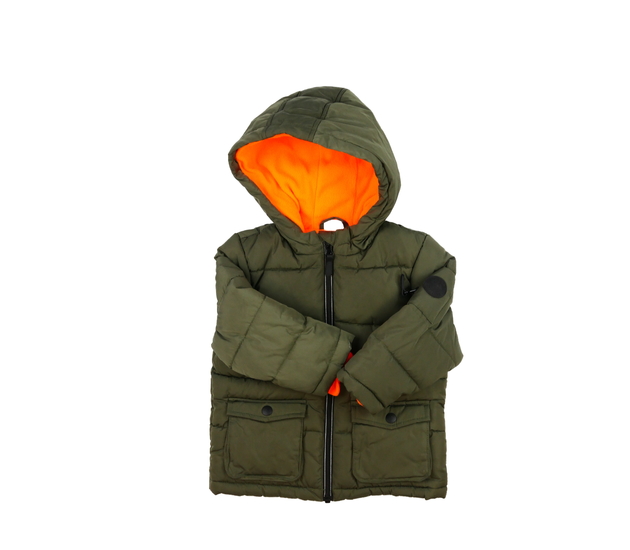 Zelená prošívaná zimní bunda F&F