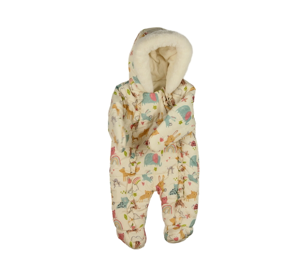 Krásná zimní kombinéza s obrázky George