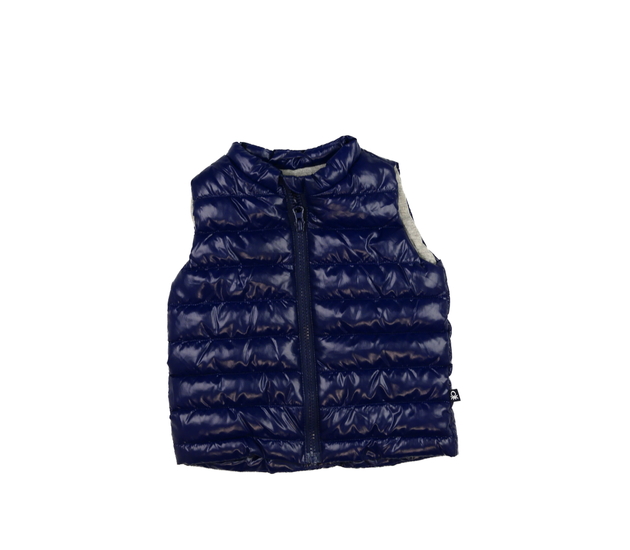 Modrá prošívaná vesta Benetton 