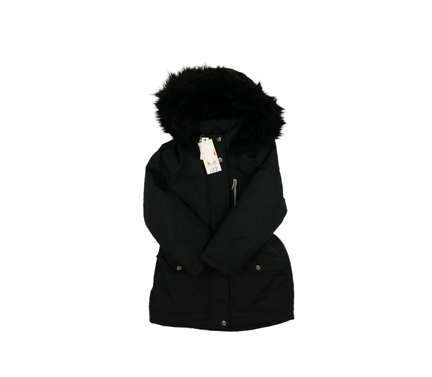 Nový černý krásný zimní kabát George