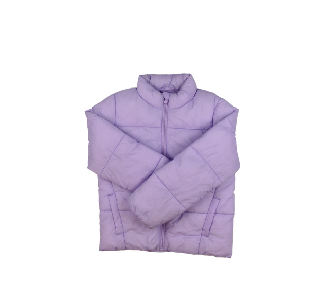 Fialová prošívaná přechodová bunda Primark 