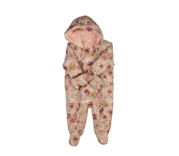 Krásná růžová zimní kombinéza Next