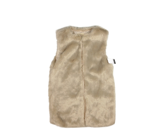 Nová krémová chlupatá vesta Primark 