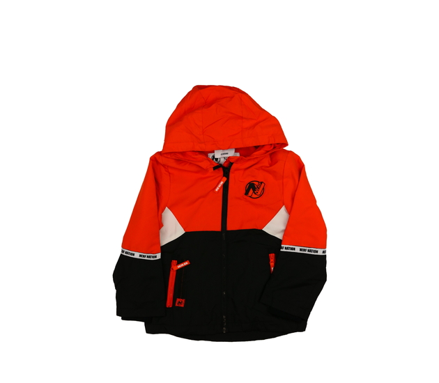 Oranžovo-černá přechodová bunda Nerf