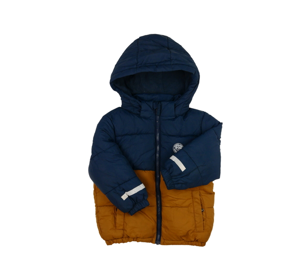 Modro-hnědá zimní bunda H&M