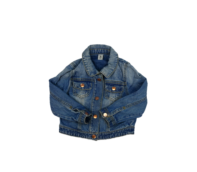 Modrá riflová bundička Tu 