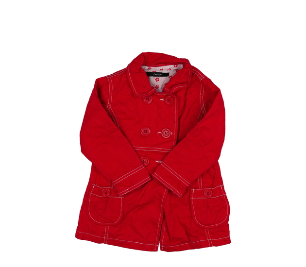 Červený kabátek George