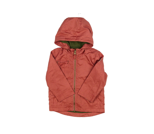 Růžová větrovka s podšívkou Nutmeg 