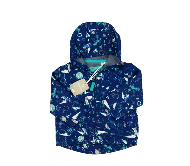 Nová tmavě modrá slabá bunda Tu 