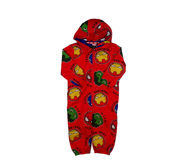 Červená nepromokavá kombinéza George