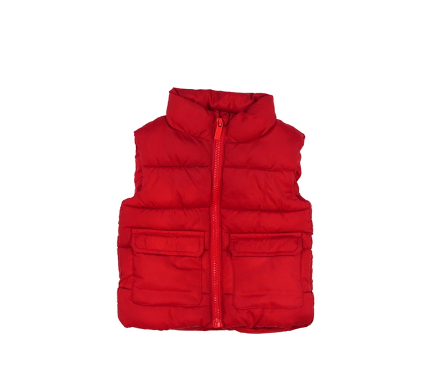 Červená prošívaná vesta Primark