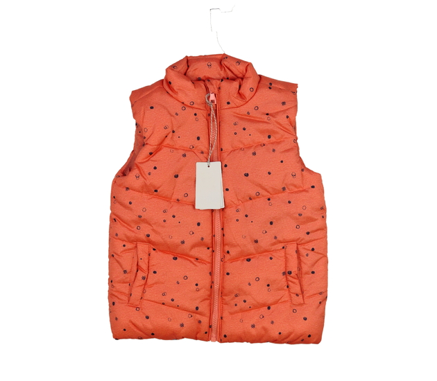 Nová oranžová teplejší vesta Mothercare