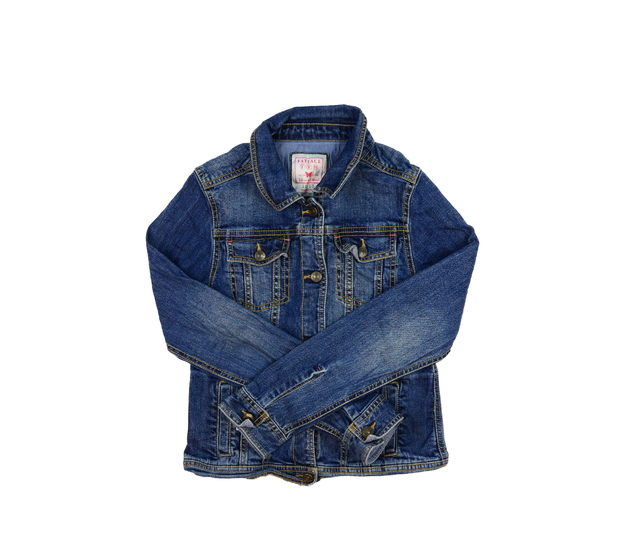 Modrá riflová bunda Fatface