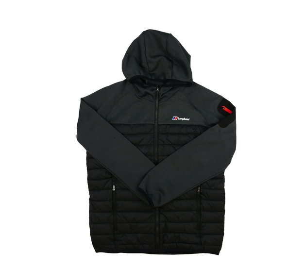 Tmavá prošívaná bunda vel. 170 Berghaus 