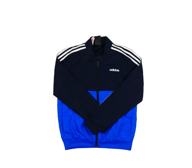 Modrá slabá sportovní bunda Adidas