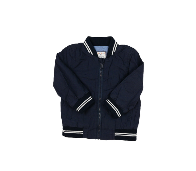 Tmavě modrá slabá bunda s podšívkou Primark