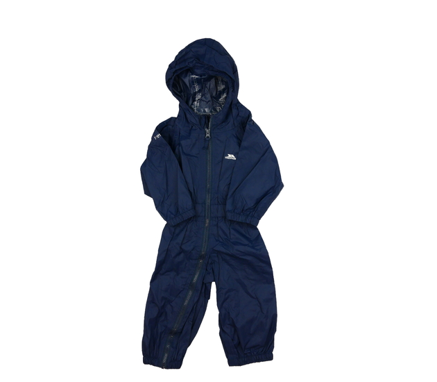 Tmavě modrá kombinéza do deště Trespass 