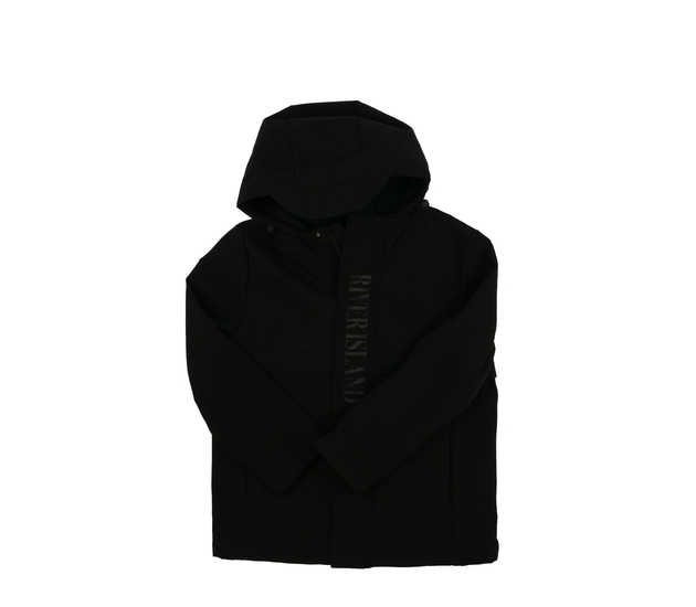 Černá přechodová bunda River Island