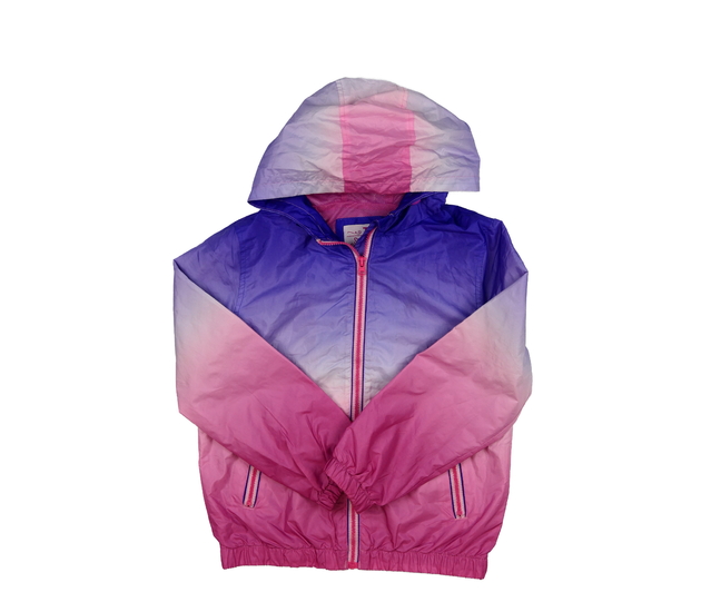 Růžovo-fialová větrovka Tu 