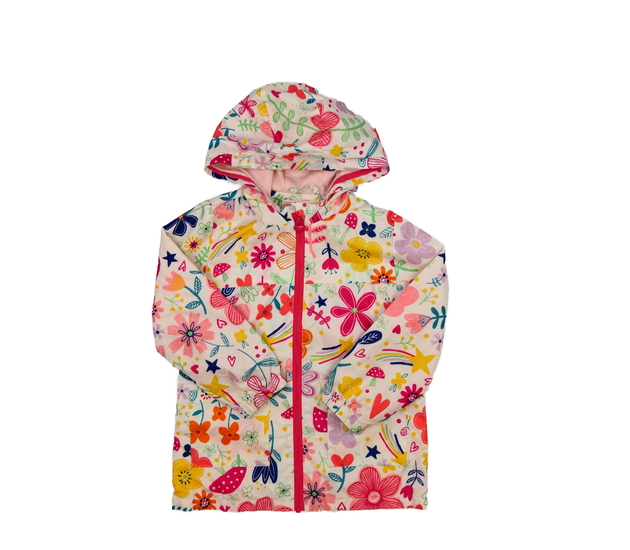 Světlá květinová větrovka George