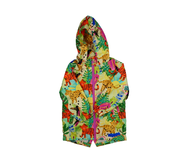 Žlutá krásná větrovka se slabou podšívkou Next