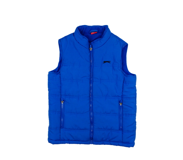 Modrá prošívaná vesta Slazenger