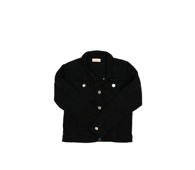 Černá riflová bunda 