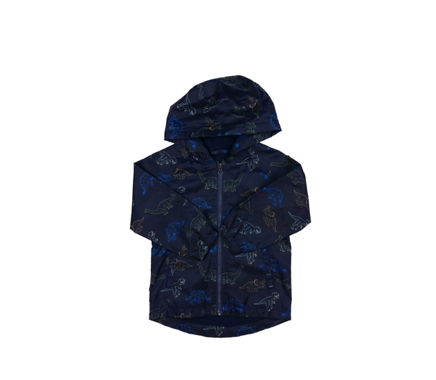 Tmavě modrá dinosauří větrovka 