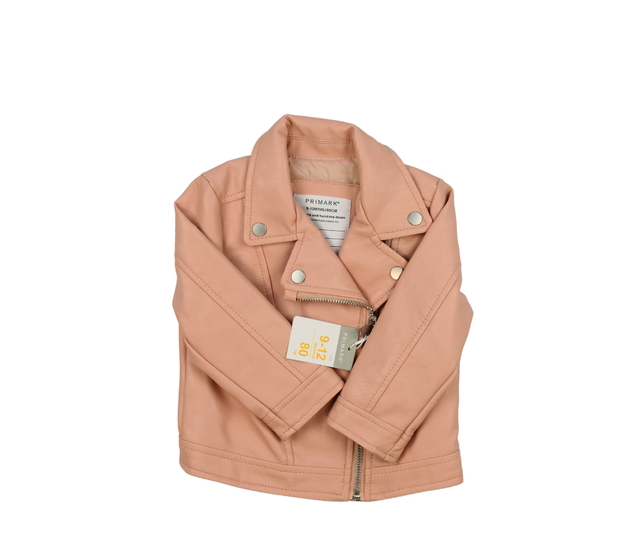 Nová růžová koženková bunda Primark 