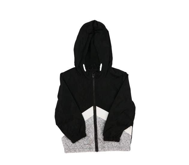 Černo-šedá větrovka George