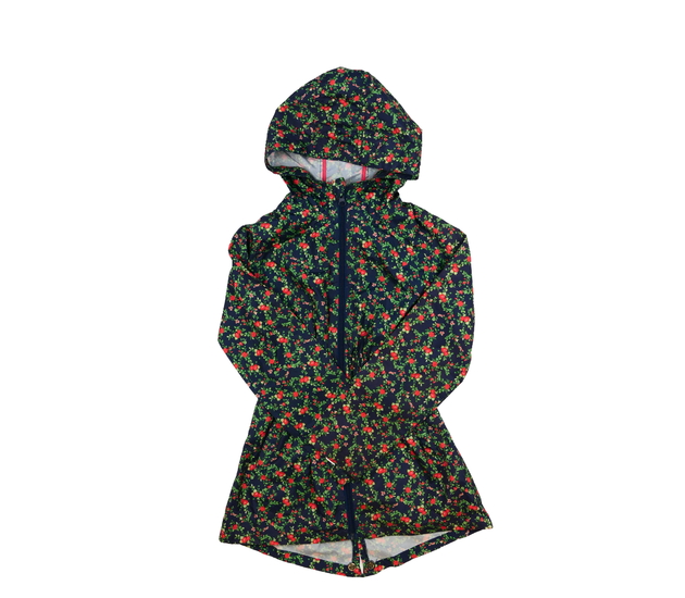 Tmavá květinová větrovka - parka Primark 