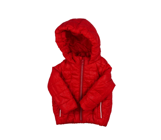 Červená prošívaná bunda Primark 