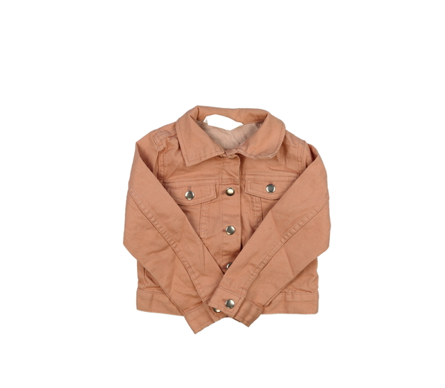 Růžová riflová bundička H&M