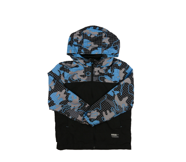 Černo-modrá slabá bunda F&F