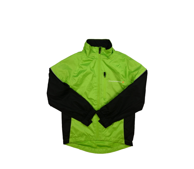 Zeleno-černá větrovka 