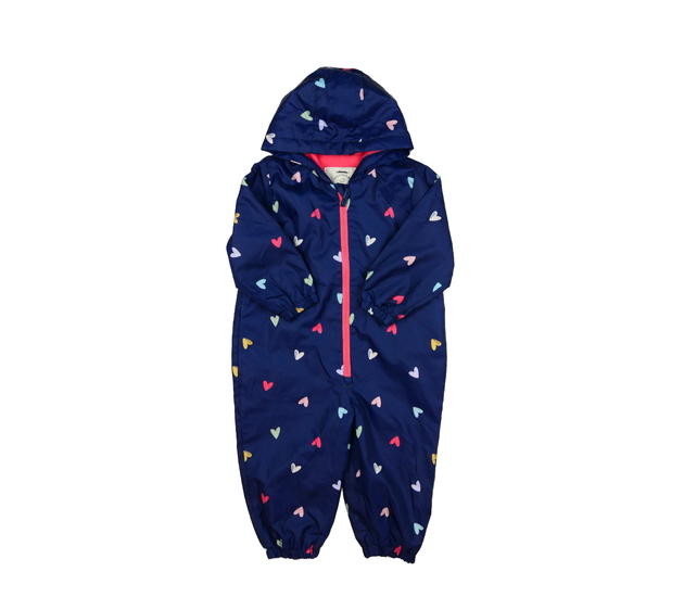 Tmavě modrá kombinéza do deště George