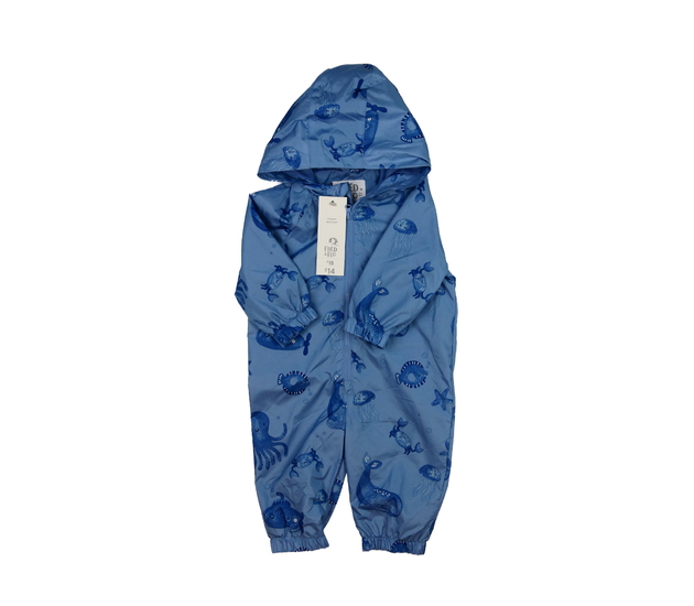 Nová modrá nepromokavá kombinéza F&F