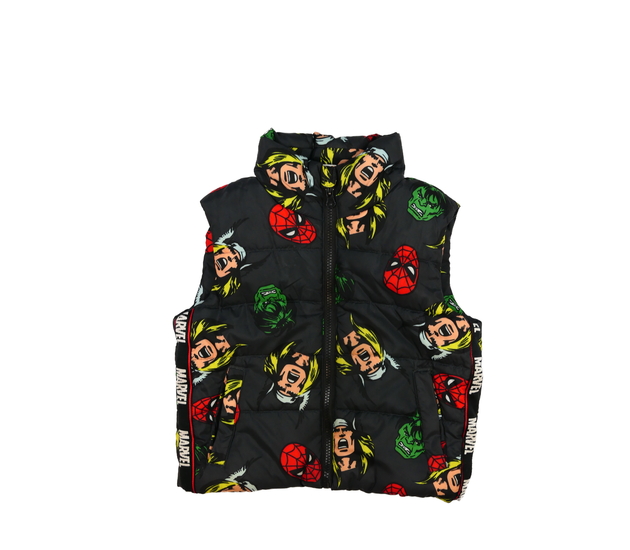 Šedá prošívaná vesta Marvel 