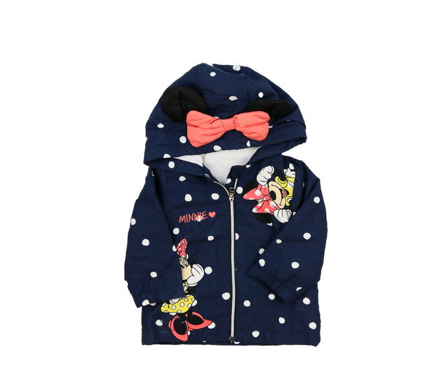 Tmavě modrá přechodová bunda Minnie Disney 