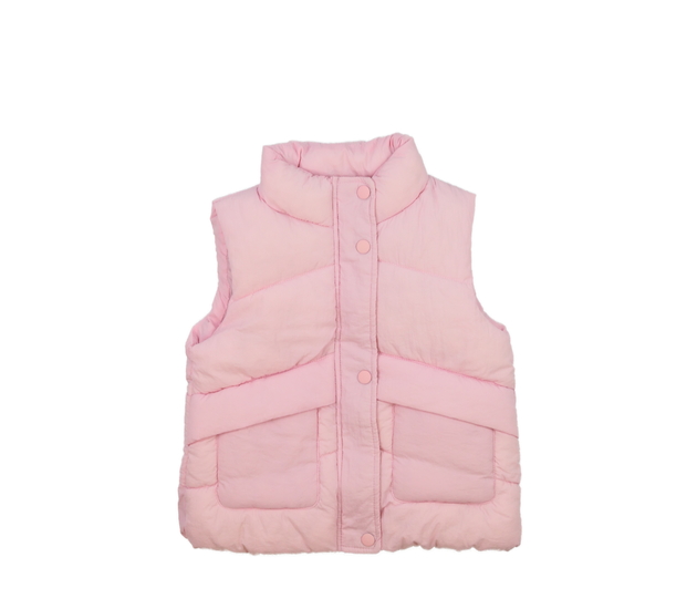 Růžová prošívaná vesta Primark 