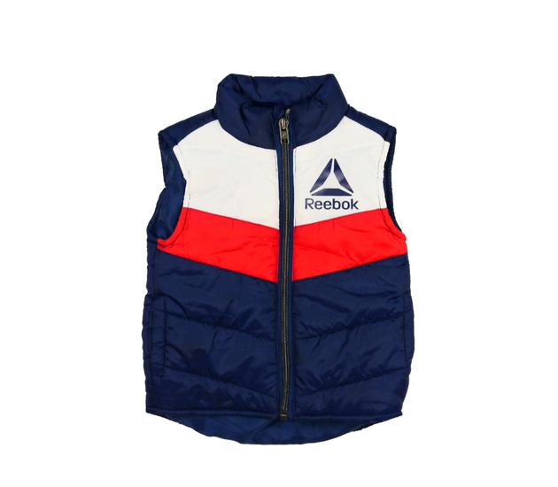 Tmavě modrá prošívaná vesta Reebok 